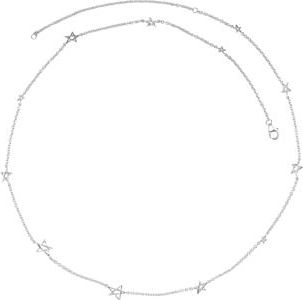 Lucy Quartermaine Station Sol Star Necklace in Sterling Silver at Nordstrom, Size 28