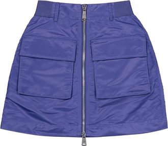 Alpha Industries Skort ALPHA INDUSTRIES Utility Mini Skirt W, Damen, Gr. XS, night lila, Obermaterial: 100% Nylon, R&ouml;cke Skort