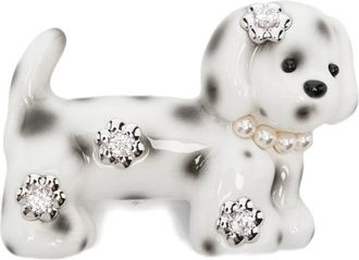 Yvmin Dog Pearl Hair Clip