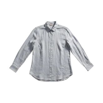 Stenstr&ouml;ms Shirts, female, Gray, Size: 2XL Sofie Linen Shirt
