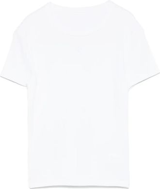 Maje T-shirt con logo - Bianco