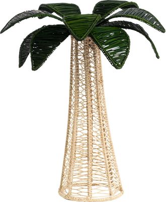 Coro Cora Palm Tree Candle Holder in Large Dark Green at Nordstrom