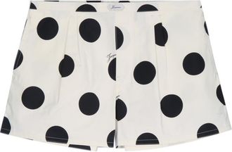 Jacquemus Off White Polka Dot Shorts