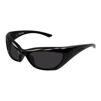 Balenciaga Geometric Sunglasses - unisex - Balenciaga - Sunglasses - Black - 65 MM - Accessories