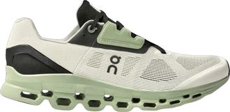 On On Cloudstratus Running Sneaker in White Black Green Men