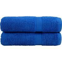 OEM Servilletas Solund De Calidad Premium, Juego De 2, Azules, 50 X 100 Cm, 600 G/m&sup2; - Crezuo