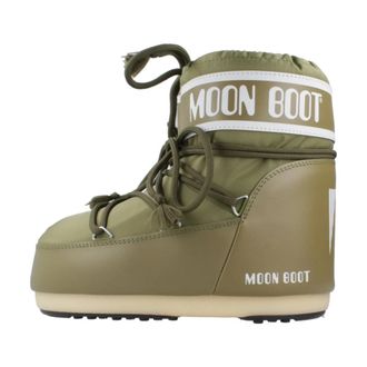 Moon Boot Lage Icon Winterlaarzen - Dames - Winterlaarzen - Groen - 33 EU - Schoenen
