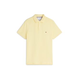 Tommy Hilfiger Heren 1985 Geborduurd Logo Poloshirt (Citronella)