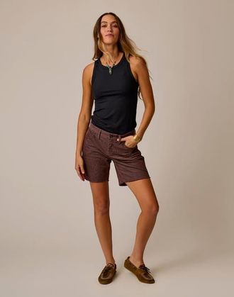 Carve Designs Oahu 6 Corduroy Short in Coffee at Nordstrom, Size 16
