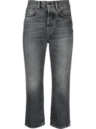Acne Studios Mece regular-fit jeans - women - Cotton - 28/32 - Black