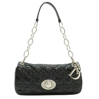 Dior Pre-owned Leather Shoulder Bag - Dames - Pre-owned - Zwart - Maat: ONE Size Leer