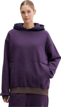 Emporio Armani Emporio Armani Ea7, Dames, Sweatshirts & Hoodies, Paars, Maat: XS Katoen