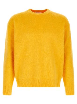 Roberto Collina Yellow Crew Neck Sweater