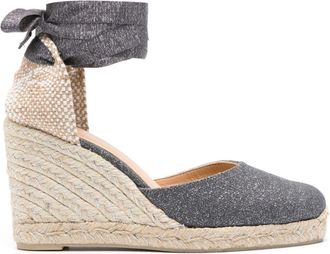 Castaner Carina 90mm espadrilles - women - Cotton - 41 - Grey