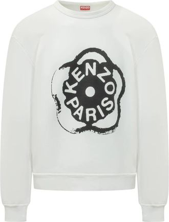 Kenzo Boke Flower Sweatshirt - Heren - Sweatshirts - Wit - L - Katoen - Hoodies & sweatvesten