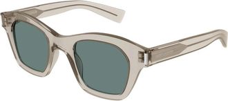 Saint Laurent Zonnebril - unisex - Zonnebrillen - Beige - 47 MM - Accessoires