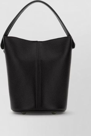 Maison Margiela leather bucket bag textured surface handle