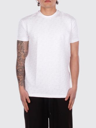 Dsquared2 T-shirt in cotone con logo all-over Dsquared2