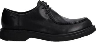 Camper Norman Laced Schoenen - Heren - Veterschoenen - Zwart - 41 EU - Leer - Schoenen