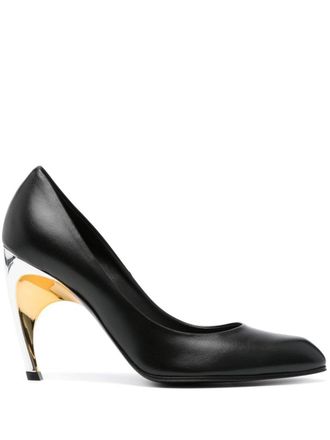 Alexander McQueen Armadillo Leather Pumps