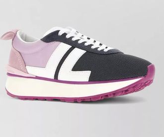 Lanvin mesh low-top sneakers