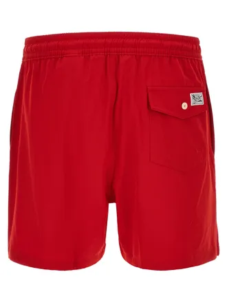 Polo Ralph Lauren Traveler Swim Shorts - Red