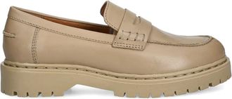 Geox 35mm Bleyze loafers - women - Calf Leather/Calf Leather/Rubber - 41 - Neutrals