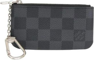 Louis Vuitton Pre-owned Key Pouch N60155 - Heren - Vintage Mini Tas - Grijs - ONE Size - Vintage