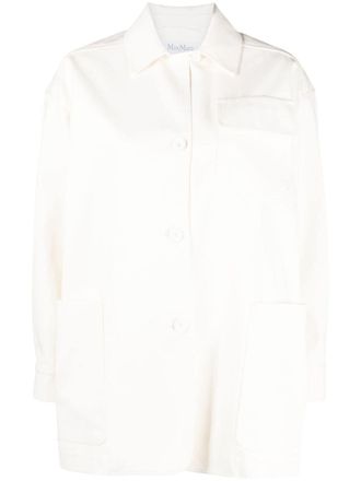 Max Mara Oversized blouse - Wit