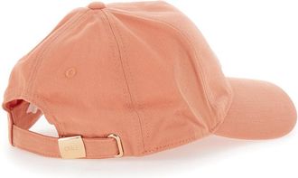 Chlo&eacute; Girls Kids Cotton Hat Orange