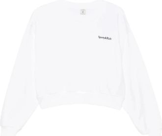 Sporty & Rich Sweater - Dames - Sweatshirts - Wit - M - Hoodies & sweatvesten