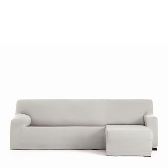 Eysa Funda de chaise longue biel&aacute;stica derecha b/c crudo 250 - 310 cm