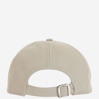 Gucci 817455 Logo-Embroidered Cotton Baseball Cap - White