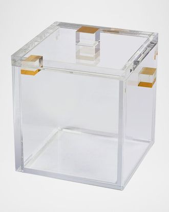 Tizo Design Clear Lucite Ice Bucket with Lid