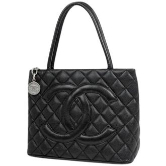 Chanel Pre-owned Vintage Tote Bag - Pre-owned - Mujer - Negro - ONE SIZE