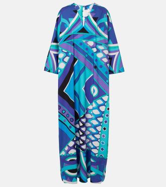 Pucci Caftano Vivara in cotone