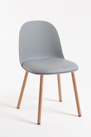 Regalos Miguel Sillas Comedor - Silla Ladny - Gris Claro