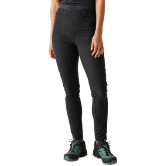 Regatta Womens Pentre Stretch II Walking Trousers UV Protection Water Repellent Winter Hiking Black