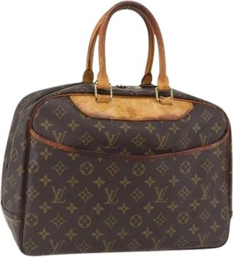 Louis Vuitton Pre-owned Handbags, female, Brown, Size: ONE SIZE Pre-owned Canvas Handbag