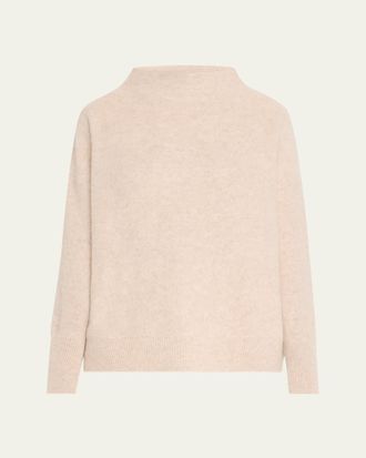 Vince Boiled Cashmere Turtleneck Pullover
