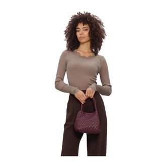 Rosemunde Dames, Tops, Beige, Maat: M Zijde
