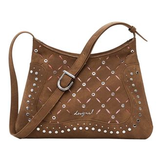 Desigual Shoulder Bags, female, Brown, Size: ONE SIZE Yankee Manaos Bag