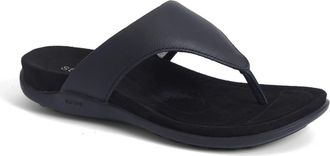 Strive Footwear Antibes Flip Flop in Black Ii at Nordstrom, Size 8.5