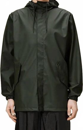 Rains Fishtail Rain Jacket In Green
