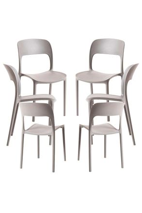 Regalos Miguel Packs Sillas Jard&iacute;n - Pack 6 Sillas Inis - Gris