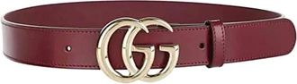 Gucci Dames, Accessoires, Rood, Maat: 95 CM Leer