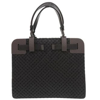 Bottega Veneta Pre-owned Handbags, female, Black, Size: ONE SIZE Pre-owned Vintage Handbag