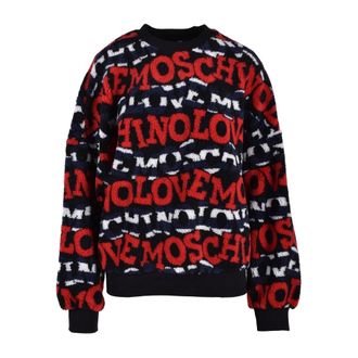 Love Moschino Sweatshirts, female, Multicolor, L, Multicolor Sweatshirt for Women