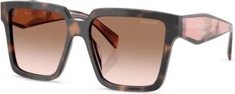 Prada Zonnebril - Dames - Zonnebrillen - Bruin - 56 MM - Accessoires