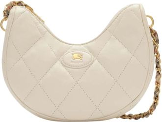 Burberry Beige Horseshoe Small Crossbody Bag